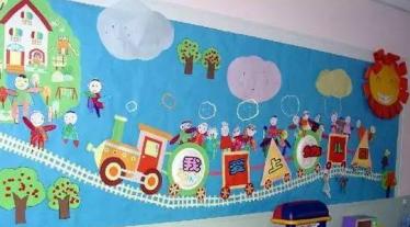 幼儿园秋季开学环创主题墙图片