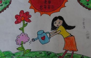 关于教师节的简笔画怎么画图片大全