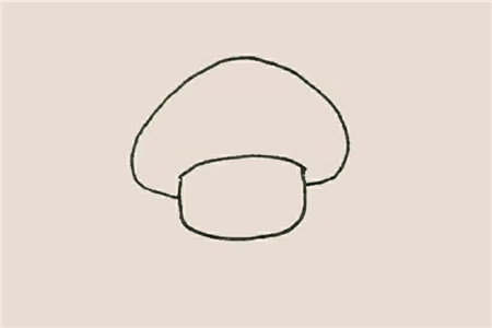小蘑菇简笔画精彩教程图解：超级玛丽