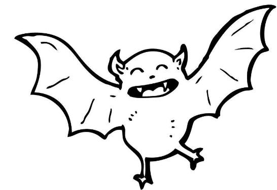 万圣节蝙蝠怎么画简单好看