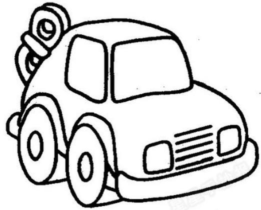 汽车的简笔画怎么画简单画法