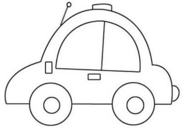 汽车的简笔画怎么画简单画法