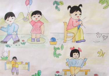 幼儿园劳动儿童画图片大全集4