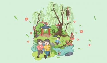 清明节儿童画图片大全3