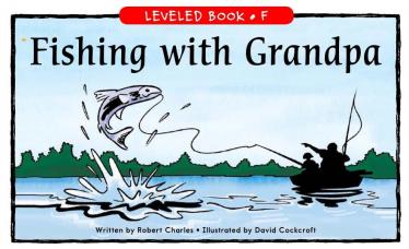 本文给大家分享的资源是RAZ分级阅读绘本F级中的一本《Fishing with Grandpa》，翻译成中文名为：和爷爷一起钓鱼，百度网盘免费资源，直接下载即可。