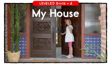 《My House》RAZ分级阅读绘本资源免费下载