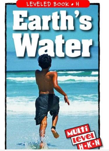 《Earth's Water》RAZ分级英文绘本pdf资源免费下载