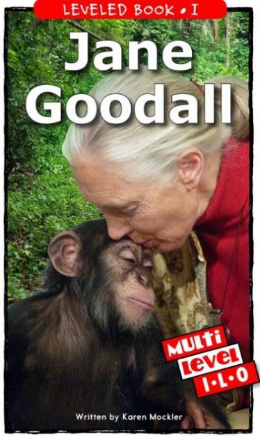 《Jane Goodall》RAZ分级绘本pdf资源免费下载