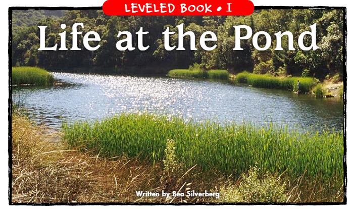 《Life at the Pond》RAZ英语分级绘本pdf资源免费下载