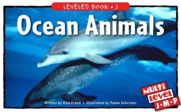 《Ocean Animals》RAZ分级绘本pdf电子书资源免费下载