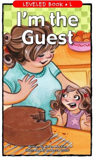 《I'm the Guest》RAZ分级阅读绘本pdf资源免费下载