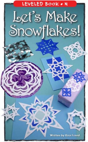 《Let's Make Snowflakes》RAZ分级绘本pdf资源免费下载