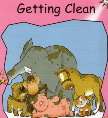 《Getting clean》分级绘本pdf资源百度网盘免费下载