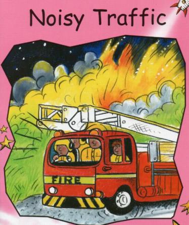 《Noisy Traffic》红火箭分级绘本故事pdf资源免费下载