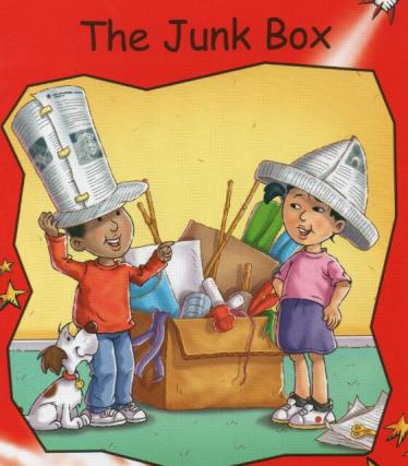 《The Junk Box》红火箭分级绘本pdf资源免费下载