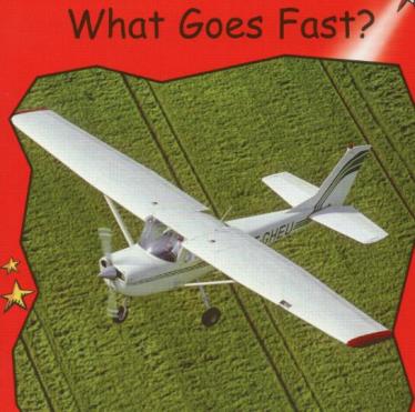 《What Goes Fast》红火箭分级绘本pdf资源免费下载