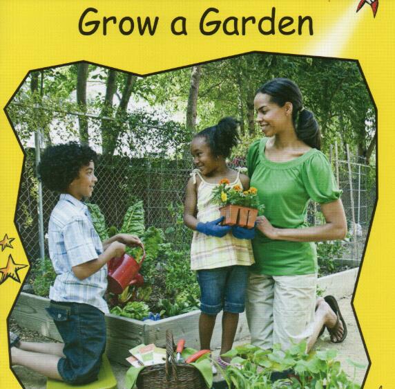 《Grow a Garden》红火箭分级绘本pdf资源免费下载