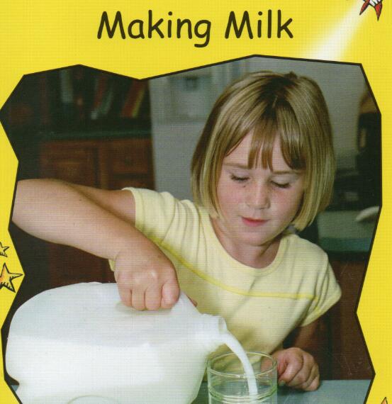 《Making Milk》红火箭分级绘本pdf资源免费下载