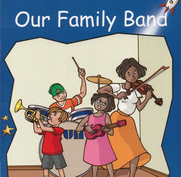 《Our Family Band》红火箭分级绘本pdf资源免费下载