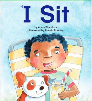 《I Sit》儿童英语分级读物pdf资源免费下载