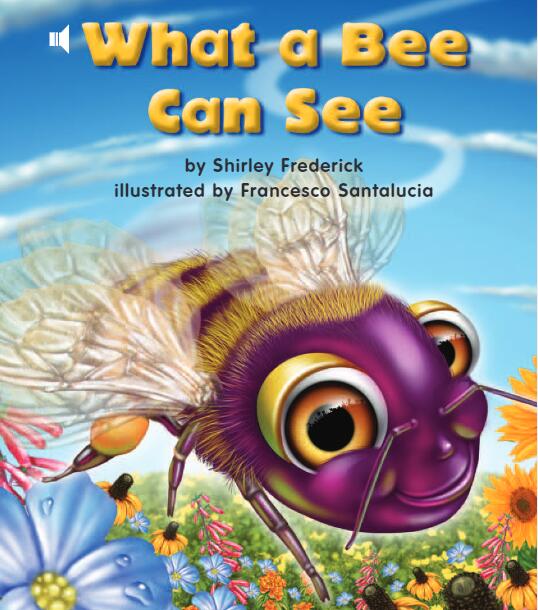 《What a Bee Can See》儿童英语分级读物pdf资源免费下载