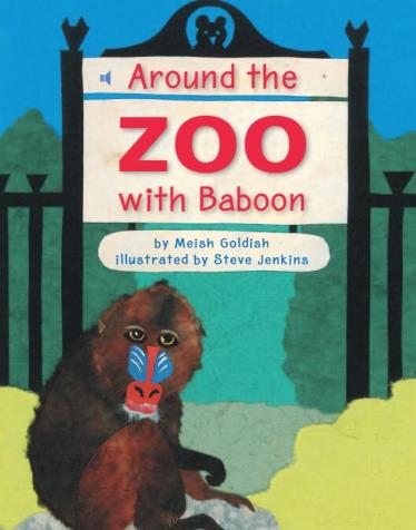 《Around the Zoo with Baboon》儿童英语分级读物pdf资源免费下载