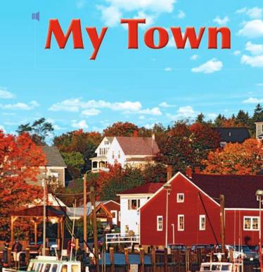 《My Town》儿童英语分级读物pdf资源免费下载