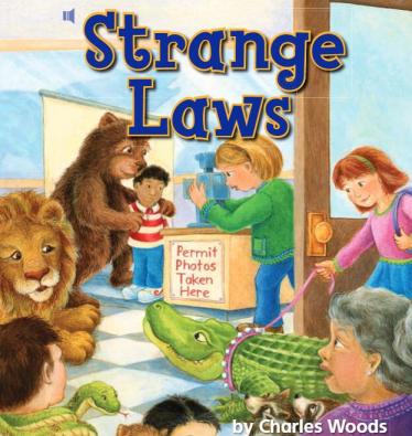 《Strange Laws》儿童英语分级读物pdf资源免费下载