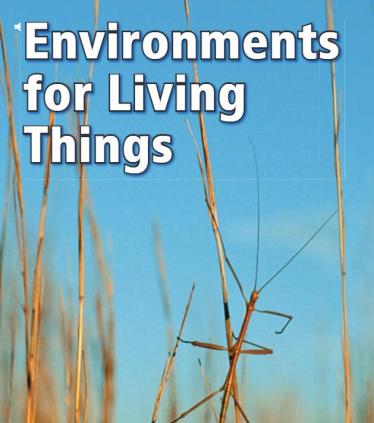 《Environments for Living Things》儿童英语分级读物pdf资源免费下载