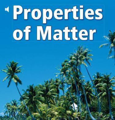 《Properties of Matter》儿童英语分级读物pdf资源免费下载