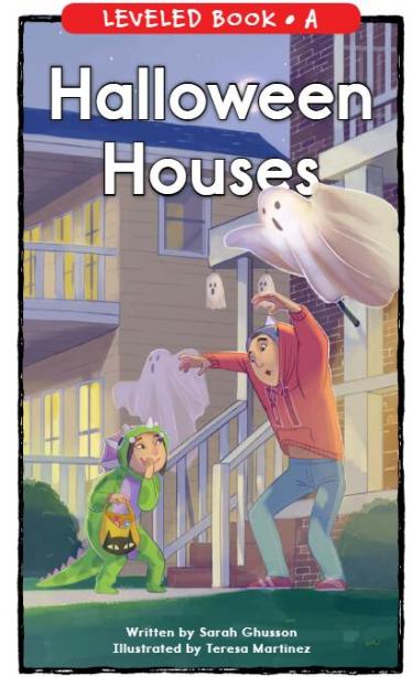 《Halloween Houses》RAZ分级英语绘本pdf资源免费下载