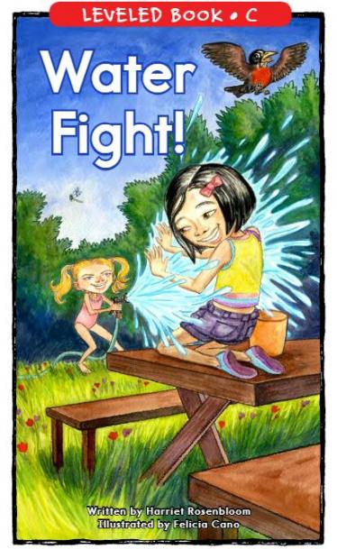 《Water Fight》RAZ分级阅读英文绘本pdf资源免费下载