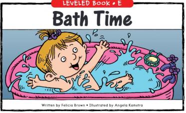 《Bath Time》RAZ分级英语绘本pdf资源免费下载