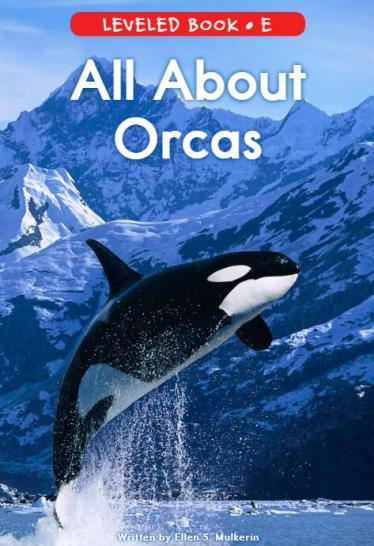 《All About Orcas》RAZ分级绘本pdf资源免费下载