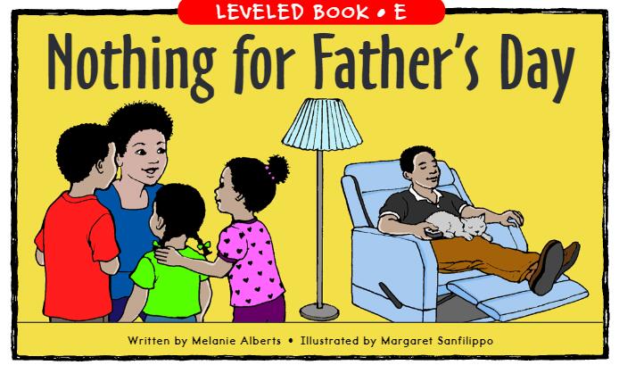 《Nothing for Father's Day》RAZ分级绘本pdf资源免费下载