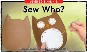 《Sew Who》RAZ分级英语绘本pdf资源免费下载