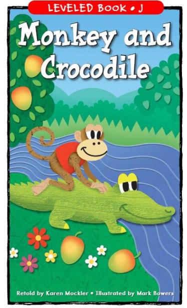 《Monkey and Crocodile》RAZ分级绘本pdf资源免费下载