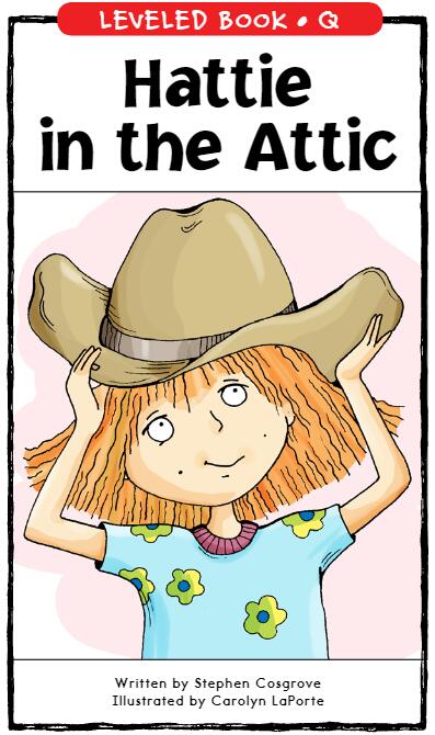 《Hattie in the Attic》RAZ分级绘本pdf资源免费下载