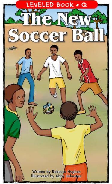 《The New Soccer Ball》RAZ分级绘本pdf资源免费下载