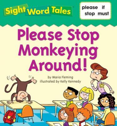 《Please Stop Monkeying Around》英语绘本pdf资源免费下载