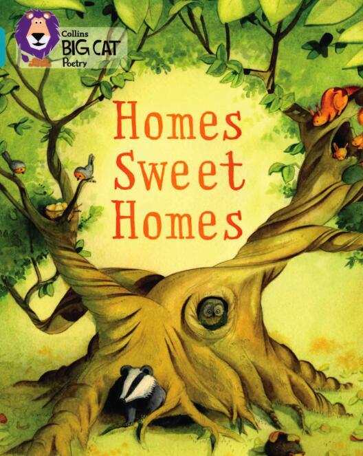 《Homes Sweet Homes》大猫分级绘本pdf资源免费下载