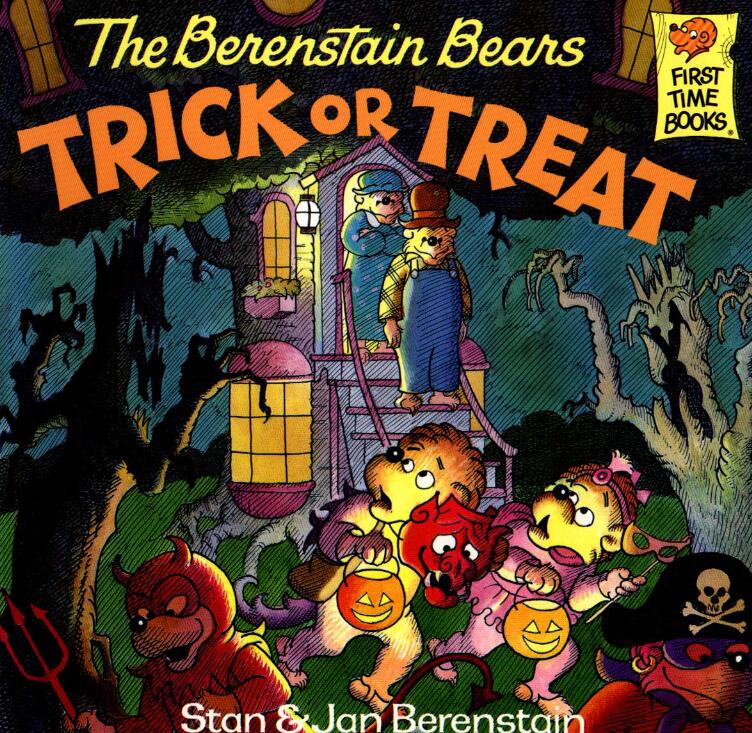 《The Berenstain Bears Trick or Treat》英语绘本pdf资源免费下载