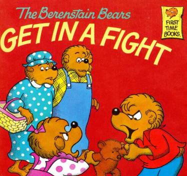 《The Berenstain Bears Get in a Fight》绘本pdf资源免费下载