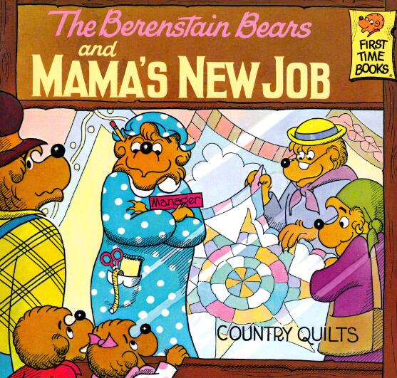《The Berenstain Bears and Mama's New Job》绘本pdf资源免费下载