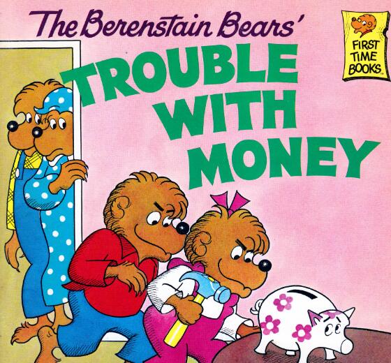 《The Berenstain Bears'Trouble with Money》绘本pdf资源免费下载