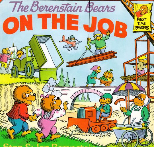 《The Berenstain Bears on the Job》英文绘本pdf资源免费下载