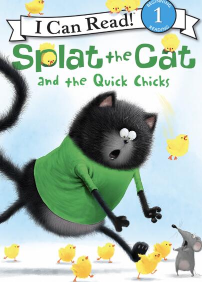 《Splat the Cat and the Quick Chicks》英语绘本pdf资源免费下载