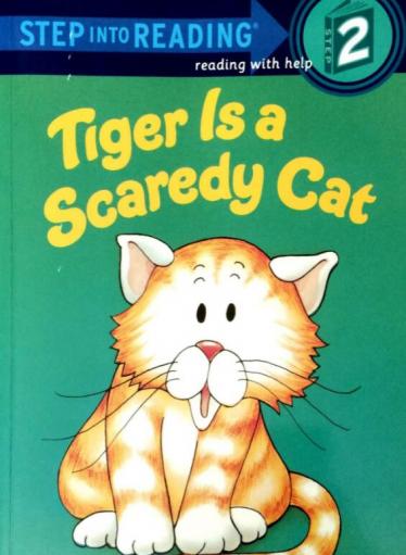 《Tiger Is a Scaredy Cat》兰登英语分级绘本pdf资源免费下载