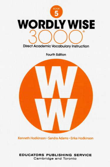 Wordly Wise 3000 book5教材/训练册/答案PDF+音频百度网盘免费下载2