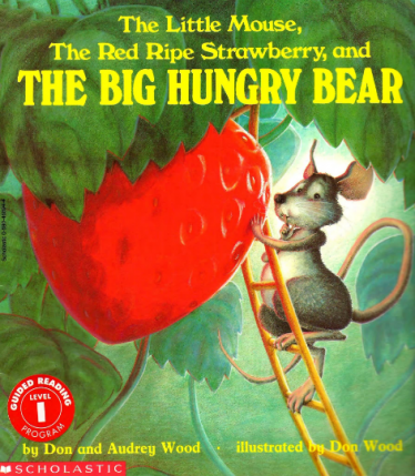 The Little Mouse, the Red Ripe Strawberry, and the Big Hungry Bear绘本PDF+音频下载